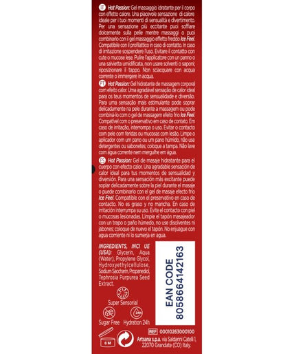 Control – Hot Passion 3 in 1 Gel 200 Ml