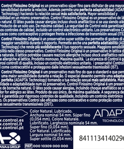 Control – Finissimo Condoms 3 Units