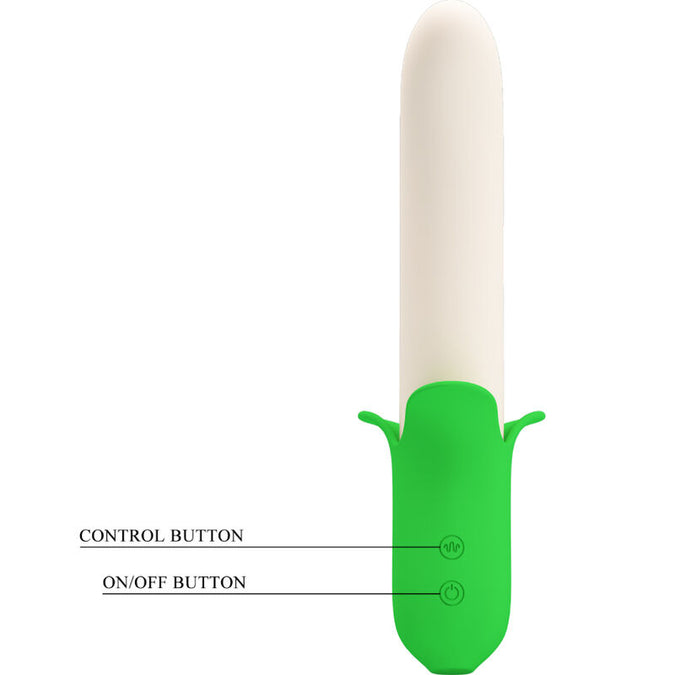 Pleasurements – Pretty Love – Banana Knight Vibrator Hellgrün