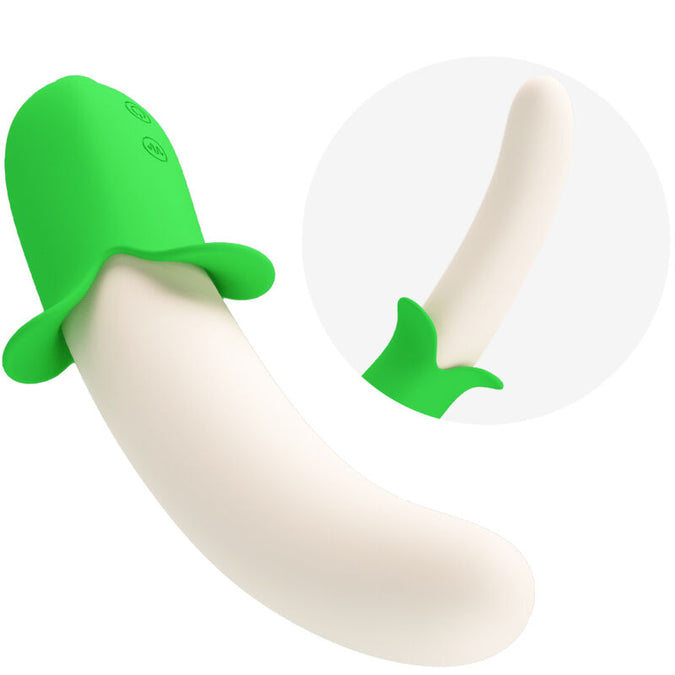 Pleasurements – Pretty Love – Banana Knight Vibrator Hellgrün