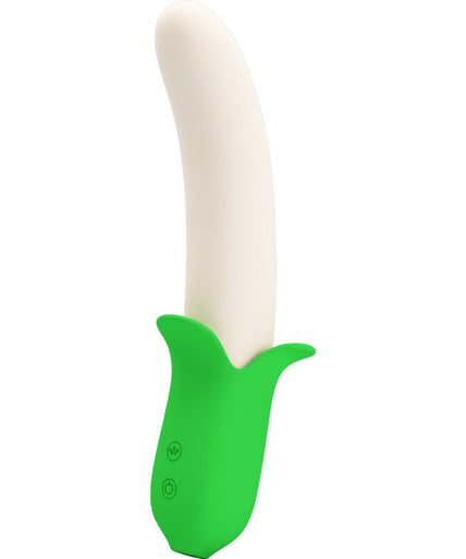 Pleasurements – Pretty Love – Banana Knight Vibrator Hellgrün