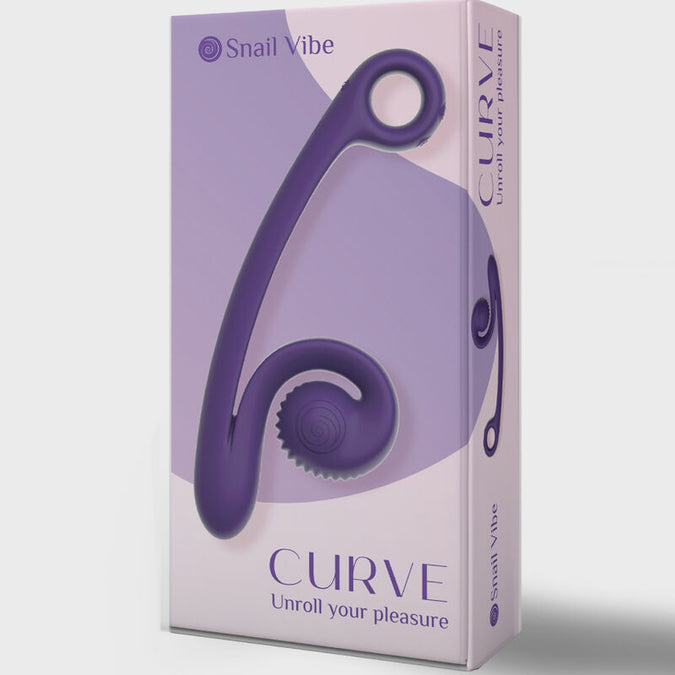 Snail Vibe – Curve Vibrator Paars