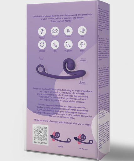 Snail Vibe – Curve Vibrator Purple
