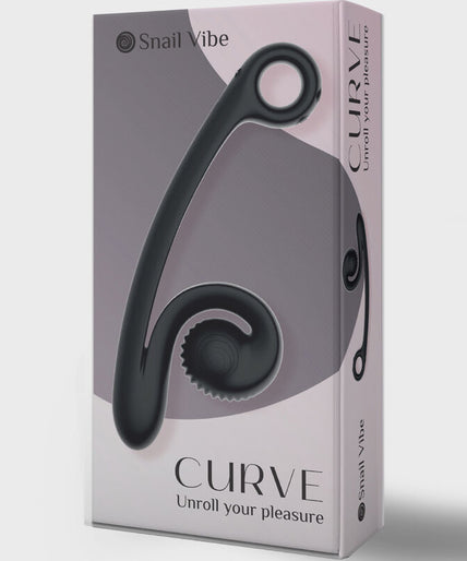 Snail Vibe – Curve Vibrator Black
