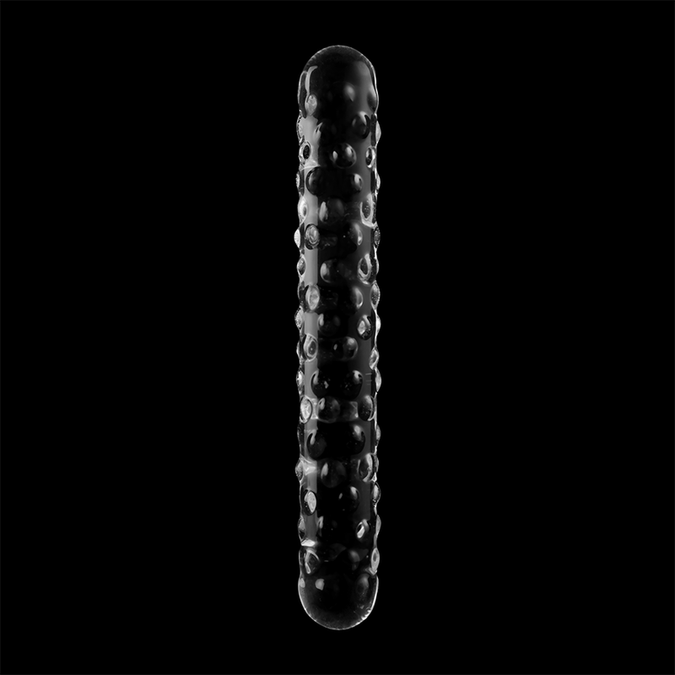 Nebula Series by Ibiza – Model 15 Dildo Borosilicate Glass Clear 18.5 cm – Ø 4 cm