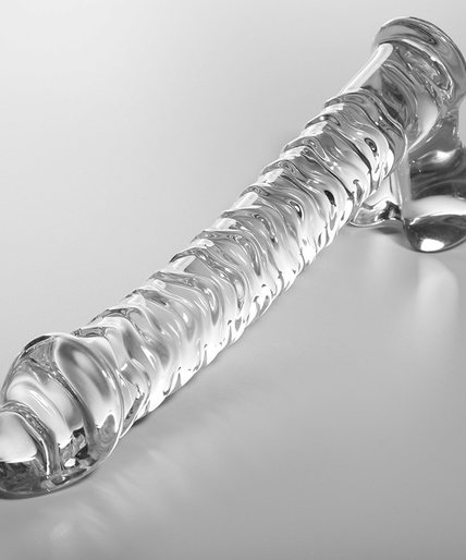 Nebula Series by Ibiza – Model 23 Dildo Borosilicate Glass Clear 21.5 cm – Ø 4.5 cm
