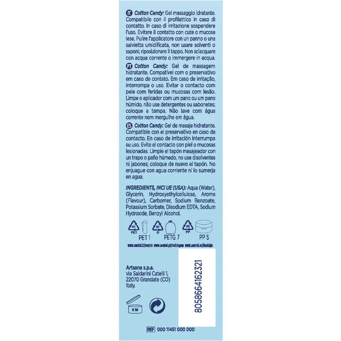 Control – Cotton Candy Massagegel 3 in 1 200 ml