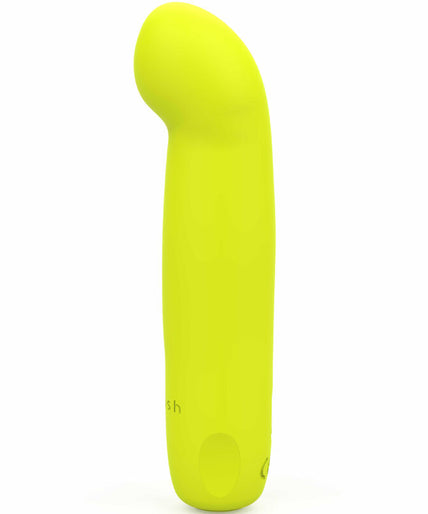 B Swish – Bcute Curve Infinite Classic Rechargeable Silicone Vibrator Yellow