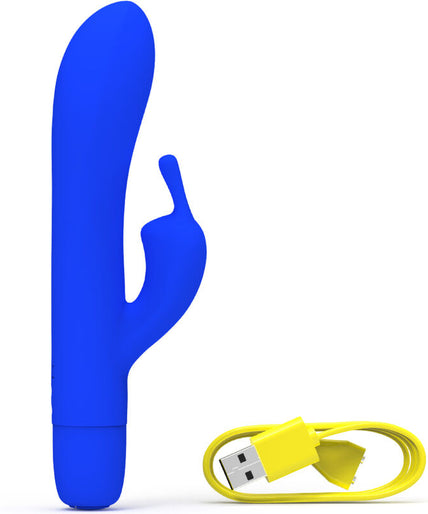 B Swish – Bwild Bunny Infinite Classic Wiederaufladbarer Vibrator Blaues Silikon