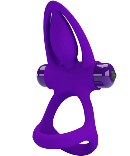 Pretty Love – Vibrator Ring 10 Vibrations Violet Silicone