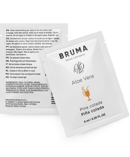 Bruma – Aloe Vera Gleitgel Pina Colada Geschmack 6 ml