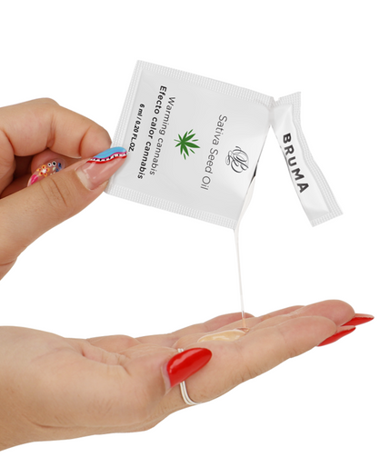 Bruma – Sativa Seed Oil Sliding Gel Warming Cannabis Flavor 6 Ml