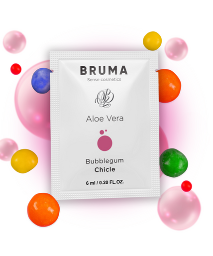 Bruma – Aloe Vera Gleitgel Kaugummi Geschmack 6 Ml