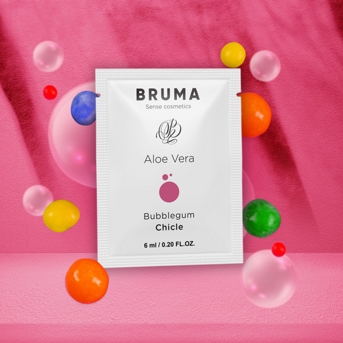Bruma – Aloe Vera Gleitgel Kaugummi Geschmack 6 Ml