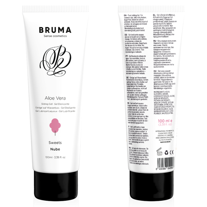 Bruma – Aloë Vera Glijgel Snoepsmaak 100 ml