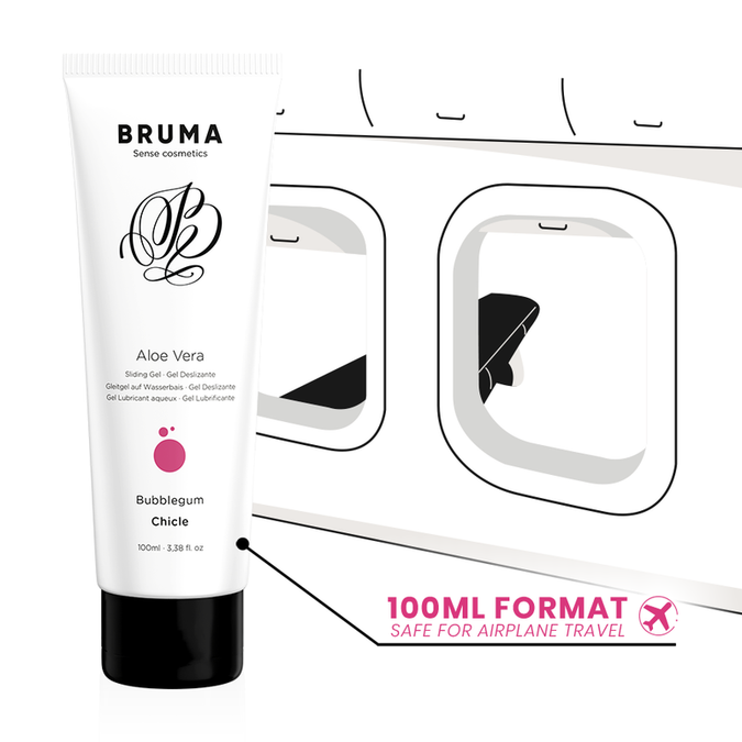 Bruma – Aloe Vera Sliding Gel Bubblegum Flavor 100 Ml