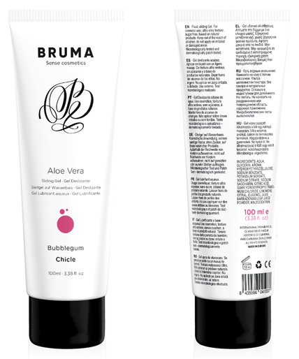 Bruma – Aloe Vera Sliding Gel Bubblegum Flavor 100 Ml