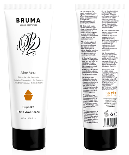 Bruma – Aloe Vera Sliding Gel Cupcake Flavor 100 Ml
