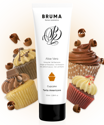 Bruma – Aloe Vera Sliding Gel Cupcake Flavor 100 Ml
