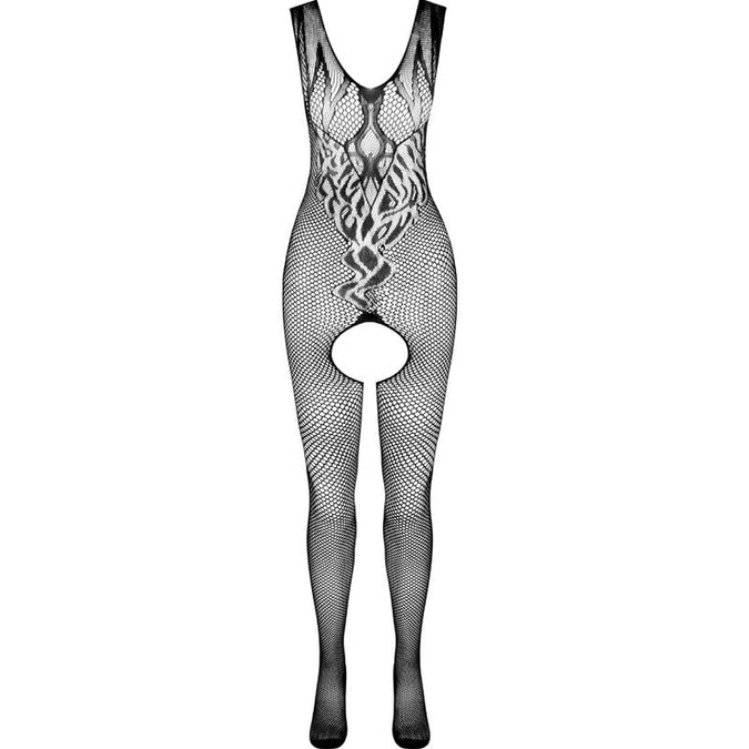 Passion – Bs098 Black Bodystocking One Size
