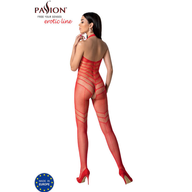 Passie – Bs100 Bodystocking Rood One Size