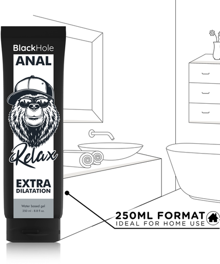 Black Hole – Wasserbasiertes Gel zur analen Dehnung 250 ml