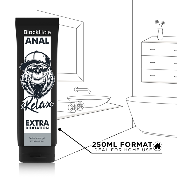 Black Hole – Wasserbasiertes Gel zur analen Dehnung 250 ml