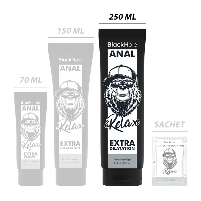 Black Hole – Wasserbasiertes Gel zur analen Dehnung 250 ml