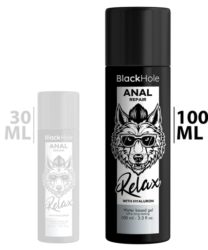 Black Hole – Anal-Reparatur Wasserbasiert Entspannend mit Hyaluron 100 ml