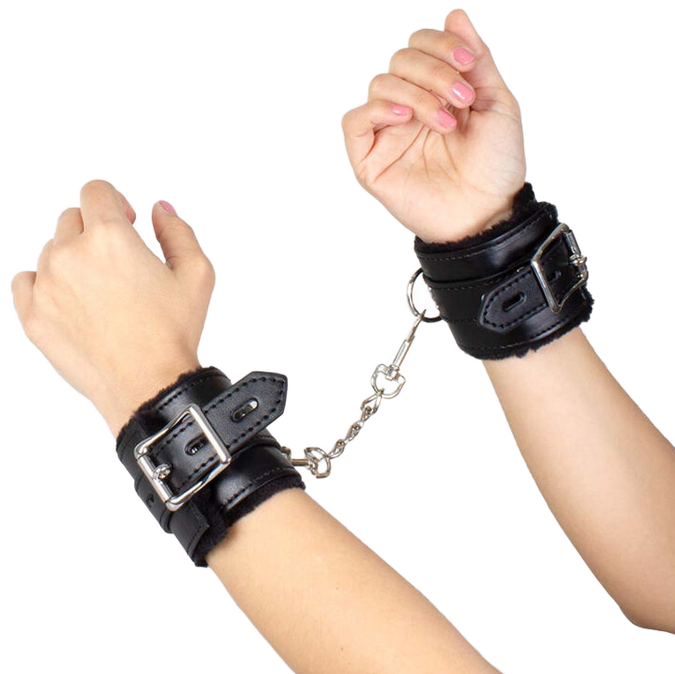 Secretplay – Zwarte Bondage Handboeien BDSM Collectie