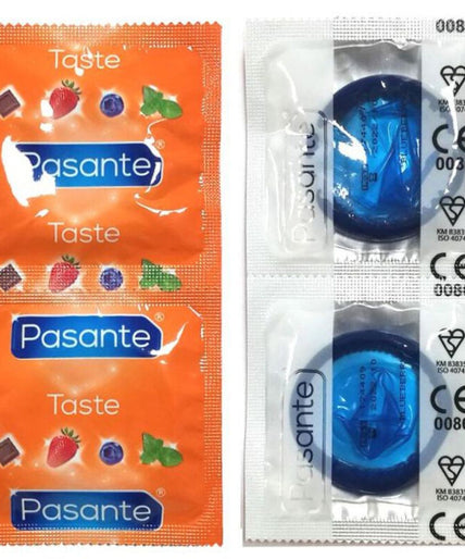 Pasante – Condoms Flavor Blueberry Bag 144 Units