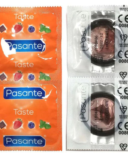 Pasante – Condooms Smaak Chocolade Verleiding Zak 144 Stuks