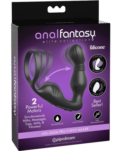 Pleasurements – Anal Fantasy Elite – Ass – Gasm Pro P – Spot Milker Vibrierender Prostata-Massager