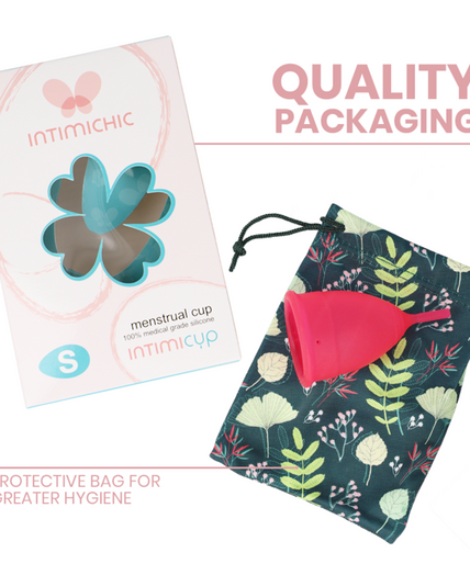 Intimichic – Menstrual Cup Medical Grade Silicone - Size S