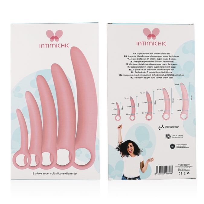 Intimichic – Silikon-Dilator 5-teiliges Set 