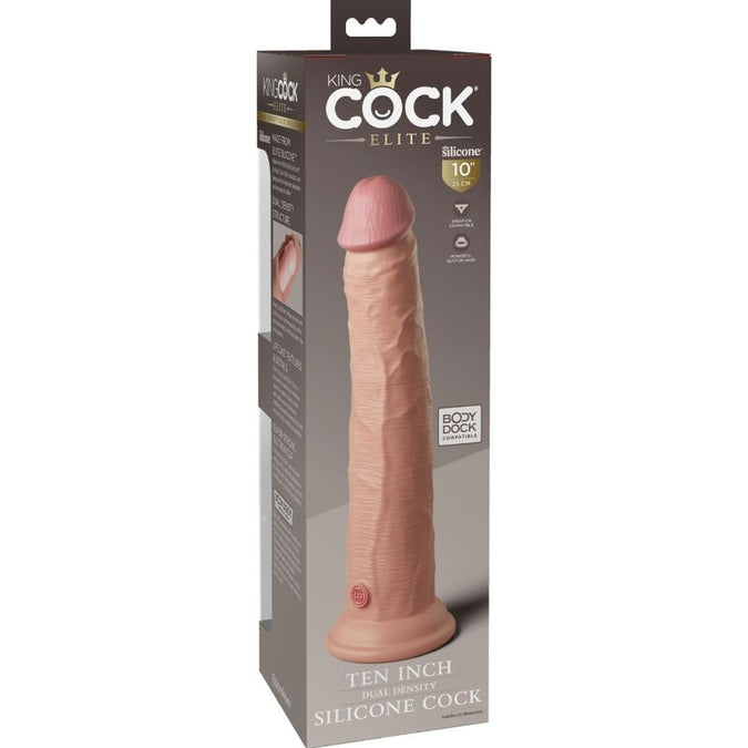 King Cock – Elite Realistische Siliconen Dildo 25,4 Cm