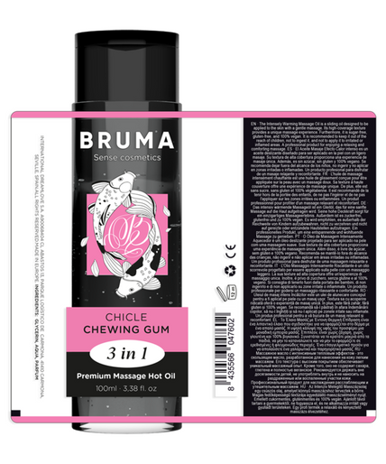 Bruma – Core Massage Hot Oil Chewing Gum 3 In 1 – 100 Ml