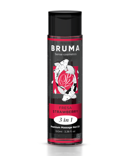 Bruma – Core Massage Hot Oil Strawberry 3 In 1 – 100 Ml