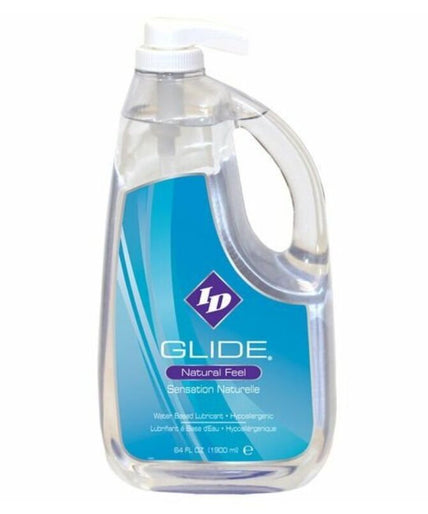 Id Glide – Water Based Lubricant + Hypoallergenic Natural Feel 1900 Ml