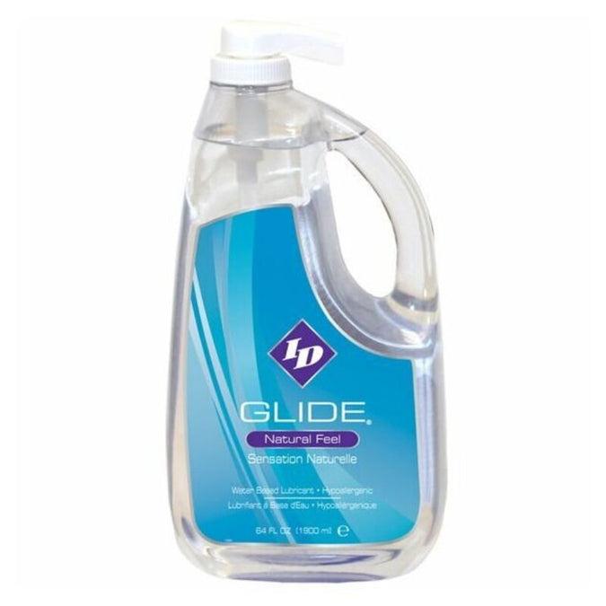 Id Glide – Glijmiddel op waterbasis + Hypoallergeen Natuurlijk Gevoel 1900 ml