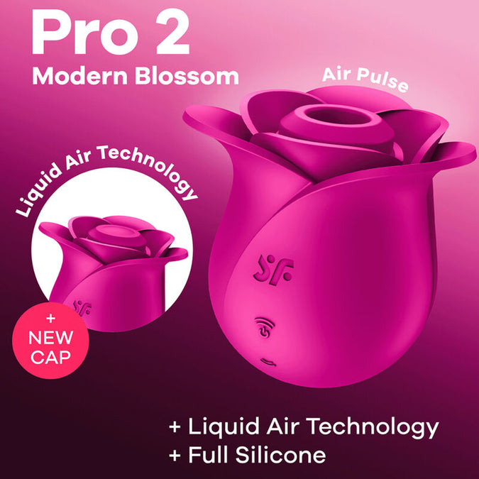 Satisfyer – Air Pulse Pro 2 Modern Blossom Vibrator