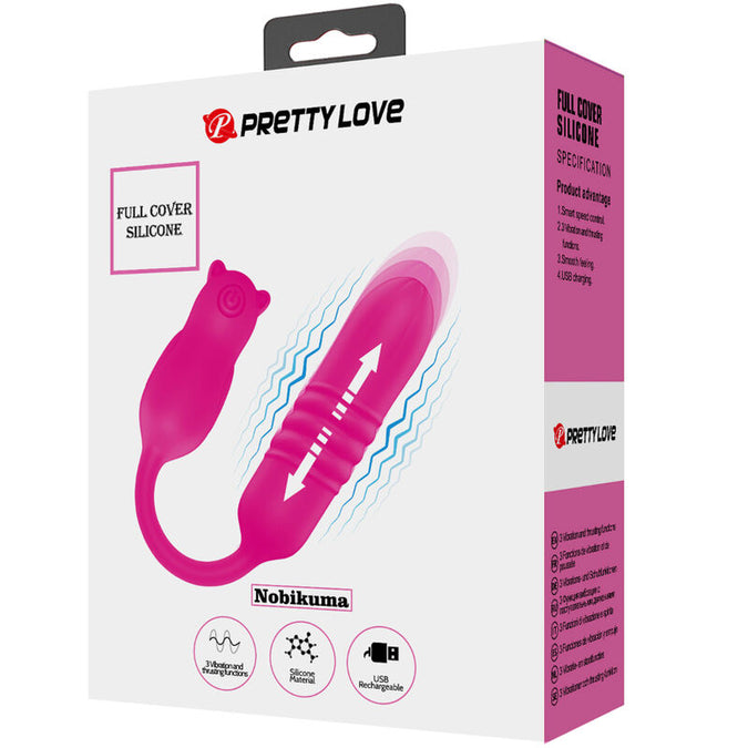 Pretty Love – Nobikuma Pinker Silikon-Vibrationsbullet
