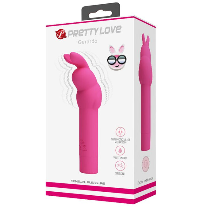 Pretty Love – Gerardo Fuchsia Rabbit Silikon-Vibrator