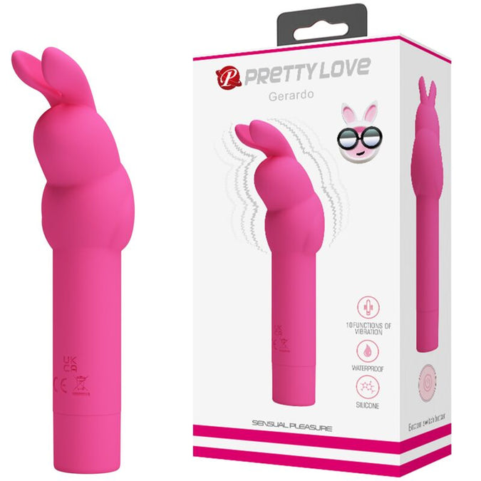 Pretty Love – Gerardo Fuchsia Rabbit Silikon-Vibrator