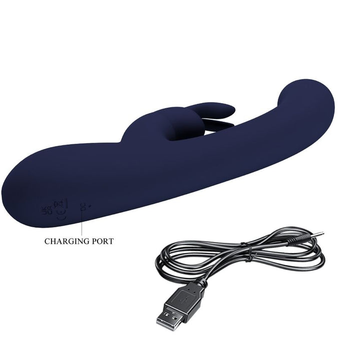 Pretty Love – Lamar Rabbit Vibrator & Blauer G-Punkt