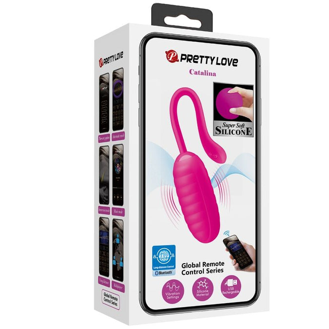 Pretty Love – Catalina Pink Wiederaufladbares Vibrations-Ei