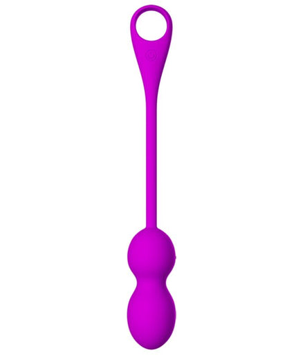 Pretty Love – Elvira Wiederaufladbare Vibrationskugeln Lila