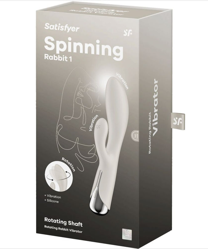 Satisfyer – Spinning Rabbit 1 Clitoris And G – Spot Stimulation Beige