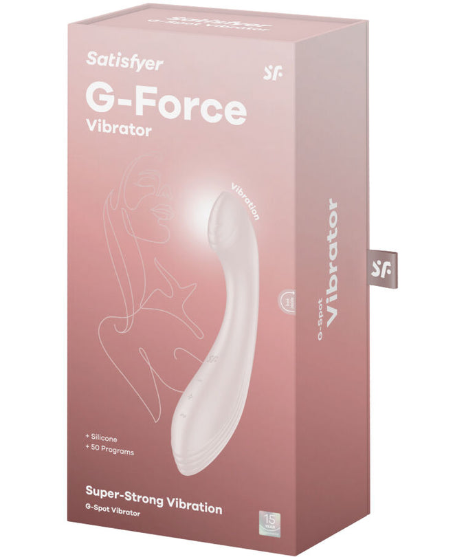 Satisfyer – G – Force Vibrator G-spot Stimulator Beige