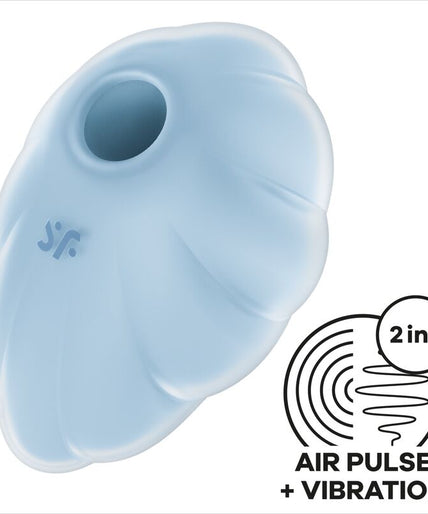 Satisfyer – Cloud Dancer Blue Air Pulse Vibrator